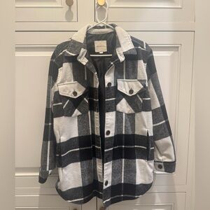 Thread & Supply Black and Cream Jacket